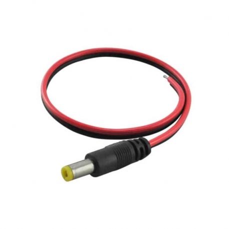 Cable Iflux Dc De Plug Macho A Terminal Tornillo