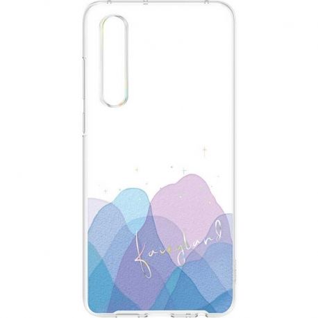 Estuche Celular Huawei Case Clear P30-Iridescent