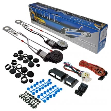 Kit Eagle B003 Motores Alzavidrios 2 y 4 Puertas