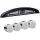 Sensor Retroceso EAGLE B087 Blanco Bumper Plastico