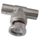 Conector ESS C172 En T DE BNC 1 Macho 2 Hembras