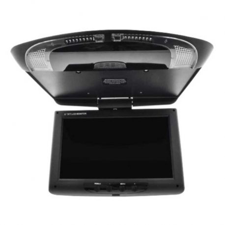 Monitor ESS 9' Para Techo Automovil Negro 800x480