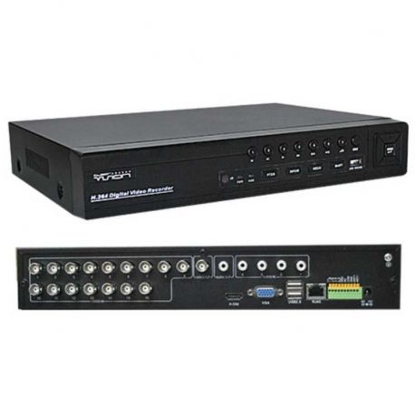 DVR CLEAR VISION 16 Ch Video 4 Ch Audio VGA HDMI