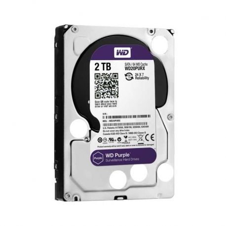 Disco Duro Western Digital Purple 2TB 5400rpm 64MB