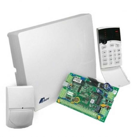 Panel de Alarma Crow RUNNER4/8 de 8 Zonas Híbrido