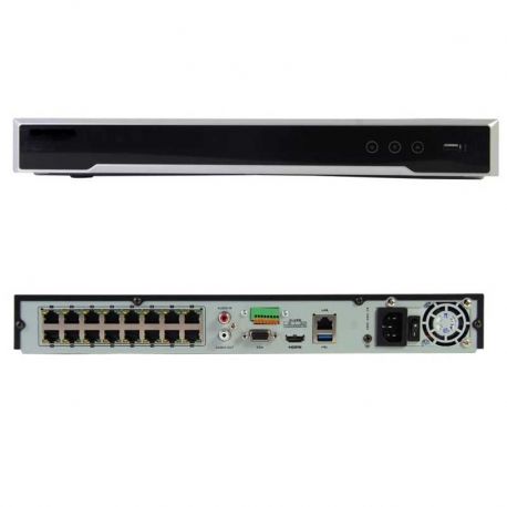NVR Hikvision DS-7616NI-K2/16P 16CH 8MP 4K PoE