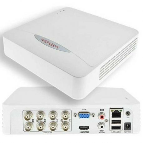 DVR CLEAR VISION 8 Ch Modo Etiqueta HDMI y VGA