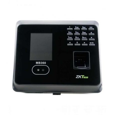 Reloj Biométrico ZKTeco MB360 1200 Rostros 1500H