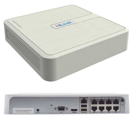 NVR Hikvision NVR-108-HD/8P 4MP 8CH PoE H.265