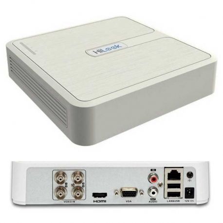 DVR Hikvision DVR-104G-F1 Pentahibrido 4CH 720p