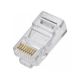Conector AGILER 1418 Rj45 Cat6 Plástico normal