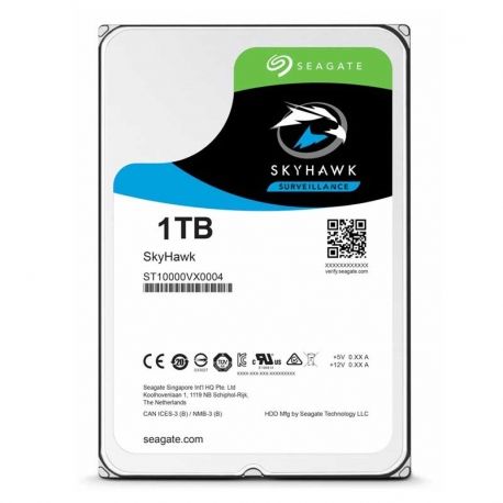Disco Duro Seagate Skyhawk 1Tb 64MB 3.5' 5900