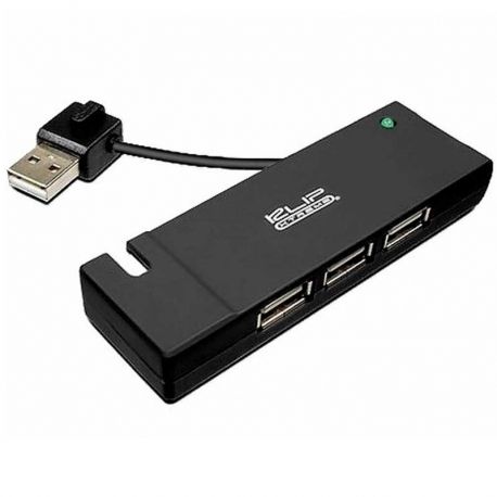 Hub USB Klip Xtreme KUH-400B 4 X Usb 2.0 sobremesa