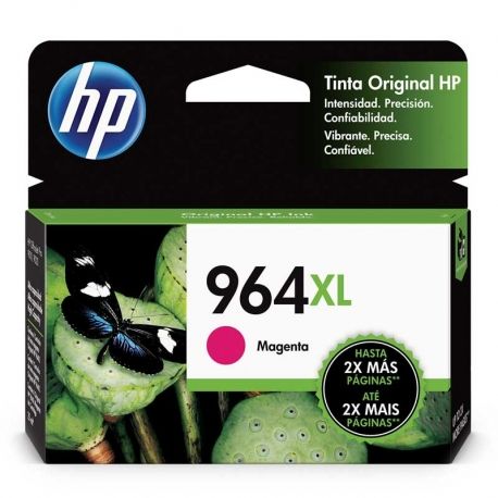 Cartucho Tinta HP 3JA55AL 964XL Magenta Original