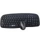 Combo One EKM-802S teclado + mouse inalambricos