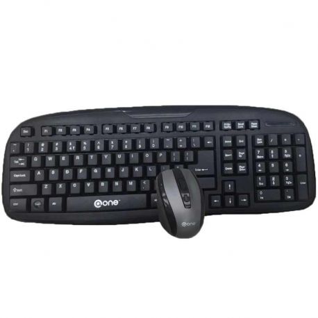 Combo One EKM-802S teclado + mouse inalambricos
