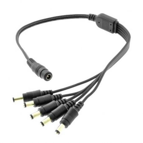 Adaptador Dc ESS C461 Hembra de 5 colas Dc Machos