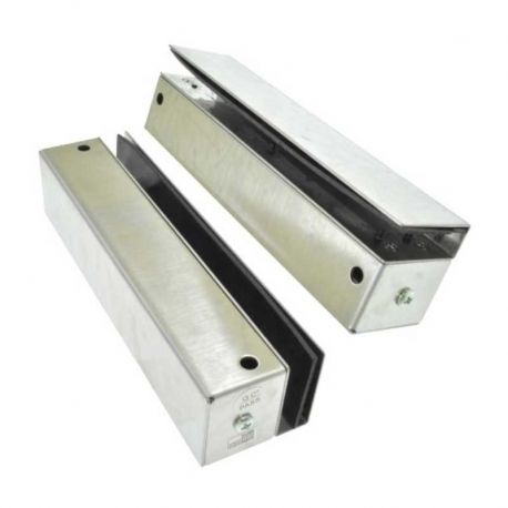 Soporte U ESS CA15 Para Puerta De Vidrio 2 Piezas