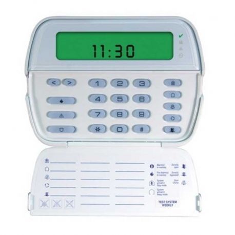 Teclado para Alarma DSC R050 Lcd 64Z iluminado