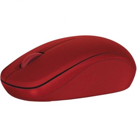 Mouse Dell WM126 Óptico Wireless 3 Botones Rojo