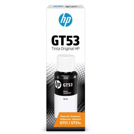 Botella de Tinta HP GT53 Original Negro 90ml