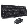 Combo Teclado Mouse Logitech Mk120 USB Inglés