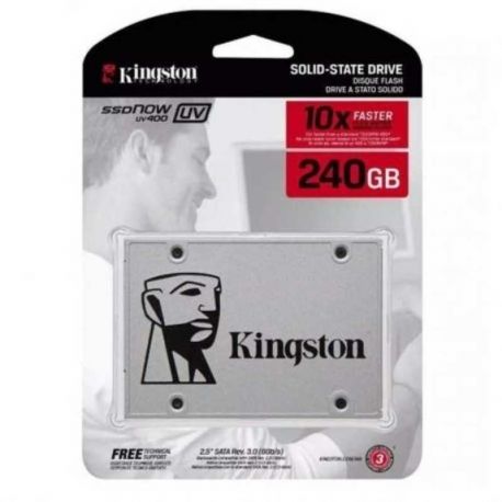 Disco Sólido Kingston A400 Sata 3 6Gb/s 2.5' 240GB