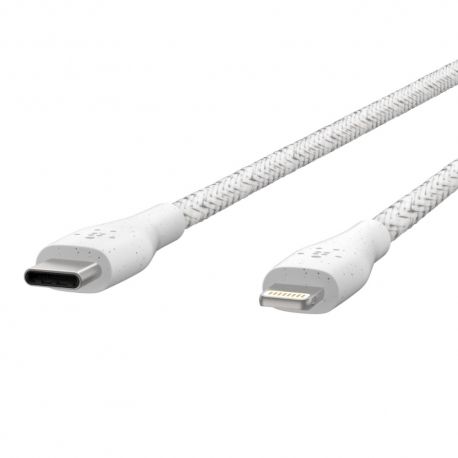 Cable USB Belkin MIXIT USB C a Lightning 1m Blanco