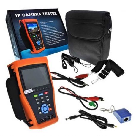 Tester ESS Para CCTV 4.3' 800x600 Táctil ONVIF PoE