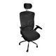 Silla ESS OC182 Negra Ergonomica con Respaldo Tela