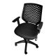 Silla ESS OC696 Negra Ergonomica Respaldo Plastico