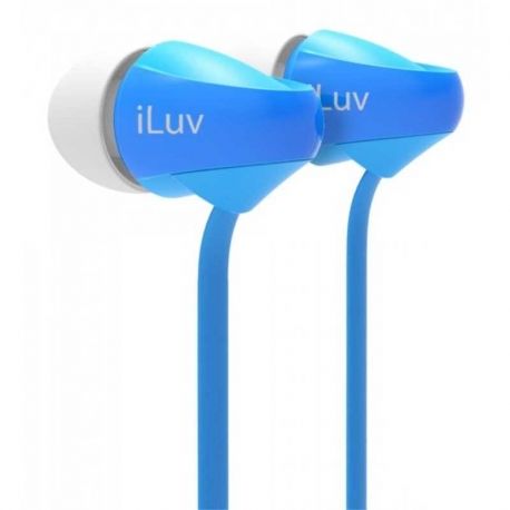 Audífonos iLuv Peppermint Estéreo Azules 3.5mm