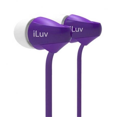 Audífonos iLuv Peppermint Estéreo Morado 3.5mm