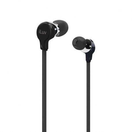Audífonos iLuv IEP314 Party Estéreo Negros 3.5mm