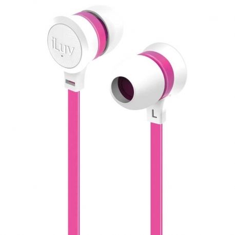 Audífonos iLuv Neon Sound High P Rosado 3.5mm