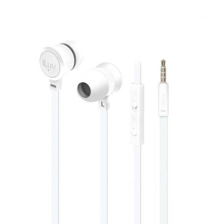 Audífonos iLuv Neon Sound High P Blanco 3.5mm