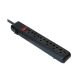 Regleta Argom ARG-AC-0252BK 6 Puertos 110V Negro