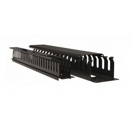 Organizador de Cable Teklink MTL-ORG-S1U 2U Doble