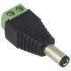 Conector Eléctrico Macho 3.5mm 12VDC de Tornillo