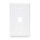 Placa de Pared Genérico CQN-01W-1 1 Puerto Blanco