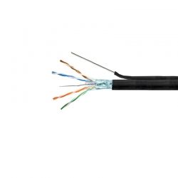 Cable UTP Teklink Cat6 Exterior 305m Guía Negro