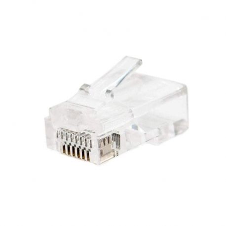 Pack Conector Tecklink MP-8P8C-6 RJ-45 Cat6 100u