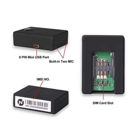 Micrófono Spy GSM Llamada Reproducción en Vivo