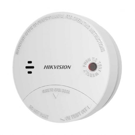 Sensor de humo Hikvision DS-PD1-SMK-W Wi-Fi 433MHz