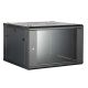 Gabinete de Pared Iflux FD-WM-R-6W6D4 6U 19' Negro
