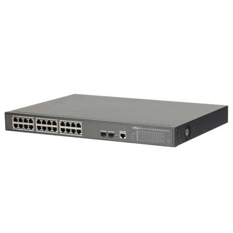 Switch Dahua DH-PFS4226-24GT-240 24P GigaE PoE Adm