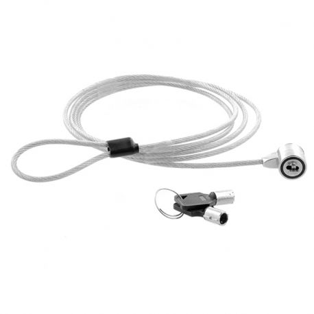 Xtech XTA-11 Cable de bloqueo pc con llave 1.8m