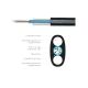 Carrucha de Cable Flat Drop Fibra Óptica 2H FTTP