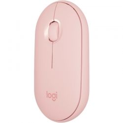 Mouse Logitech Pebble M350 Bluetooth USB-rosa