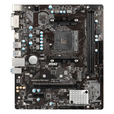 Tarjeta Madre MSI A320Ma Pro Max AM4 AMD A320 USB